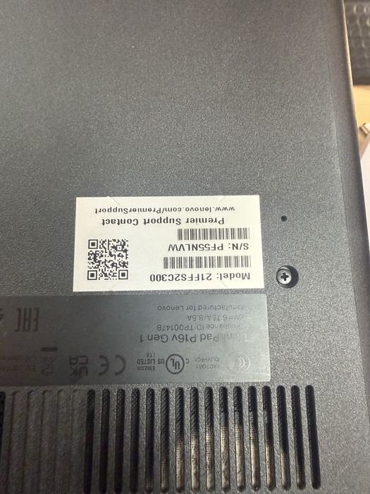 Lenovo p16v ryzen 7 AMD Ryzen 7 PRO 7840HS