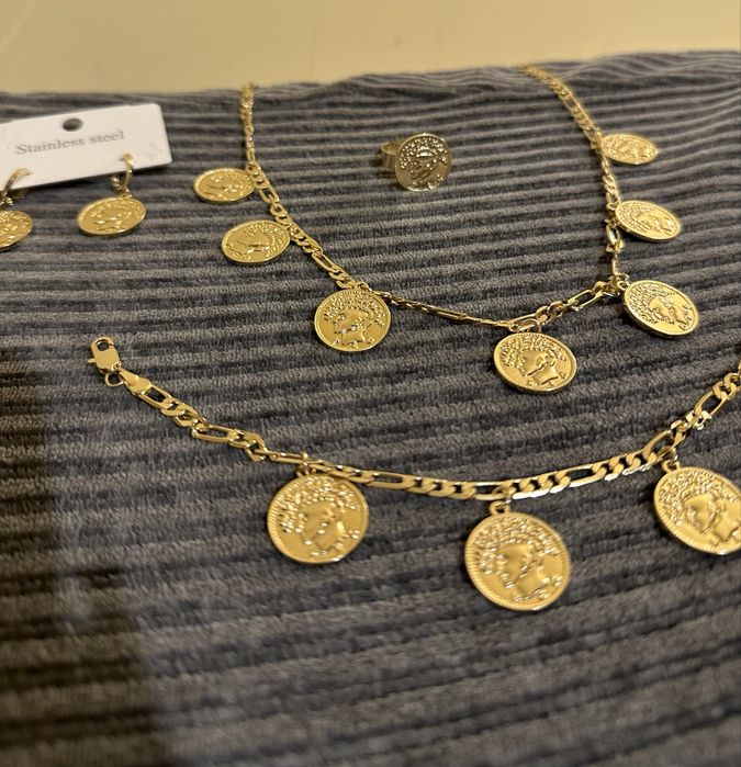 Set placat cu aur 18K