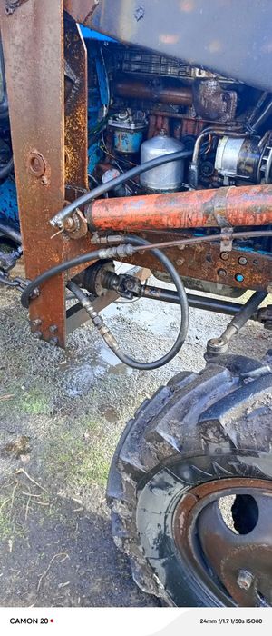 МТЗ-82 с Куном на ходу