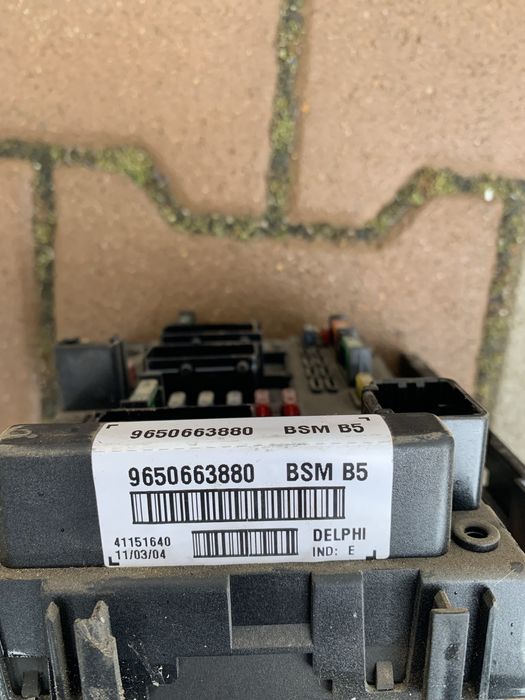 BSM модул пежо ситроен peugeot citroen