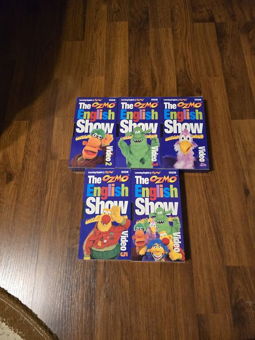 Casete educative BBC The Ozmo English – Audio + Video VHS copii