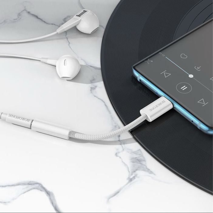 Typc Aux/Аудио конвертер USB-C на 3.5мм BV15