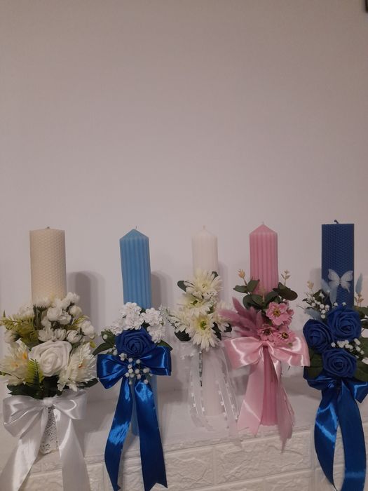 Lumanari nunta și botez