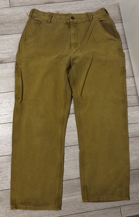 Carhartt Double Knee Work Pants Brown W40 L34 , negociabil