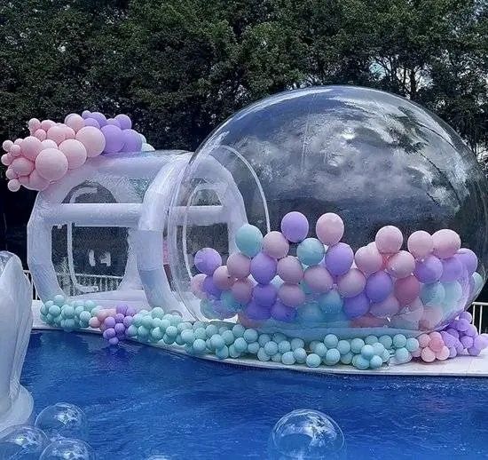 Decor evenimente, spatiu de joaca copii, alb, gonflabil