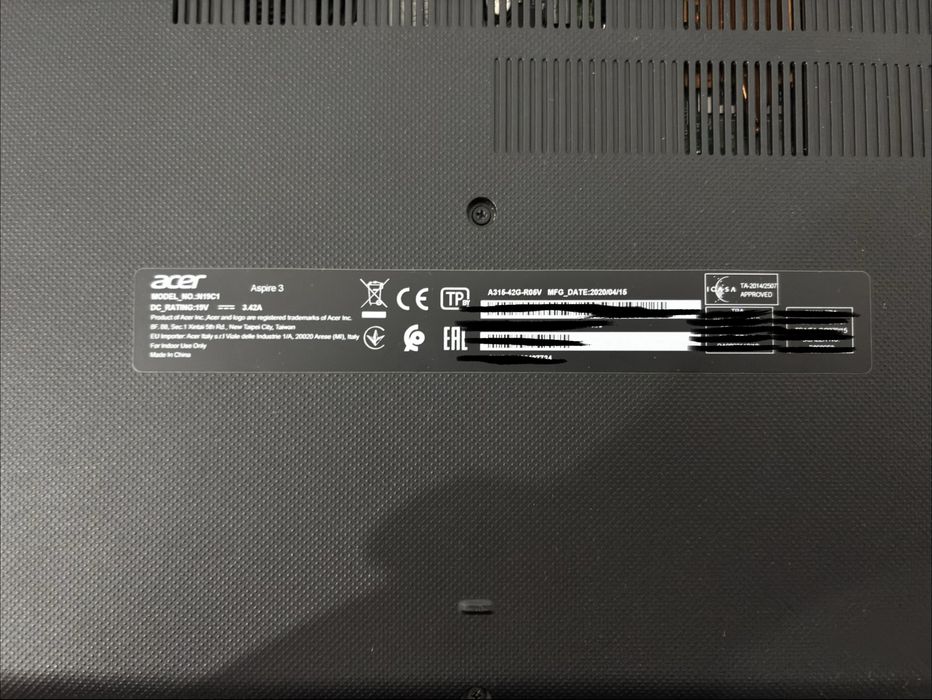 Acer Aspire 3 A315-42G