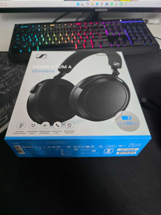 Casti Sennheiser Momentum 4 Wireless