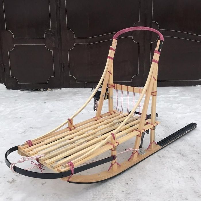 Нарты деревянные классика прокатные