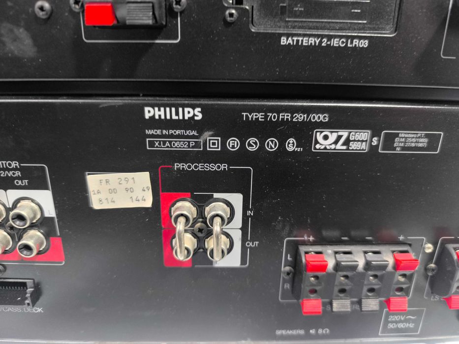 Sistem stereo Philips FA 218 amplificator tuner CD 3 unitati