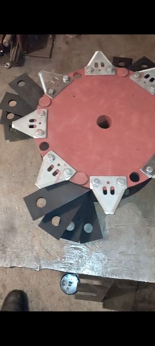 Дробилка рулона соломы и сена от Вом трактора и 380