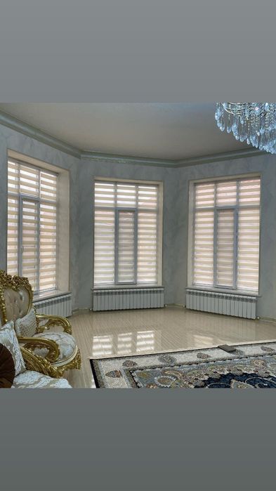 "Зебра" ролл-шторы День-ночь.