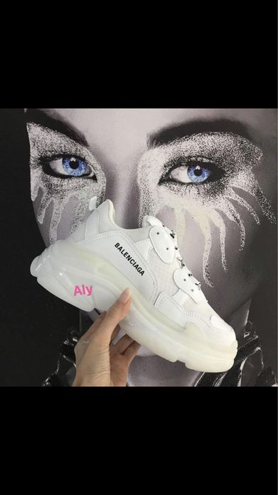 Triple S White unisex