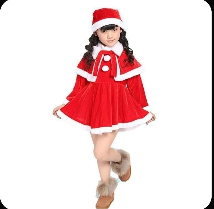 Костюм Мисс Санта, рост 130