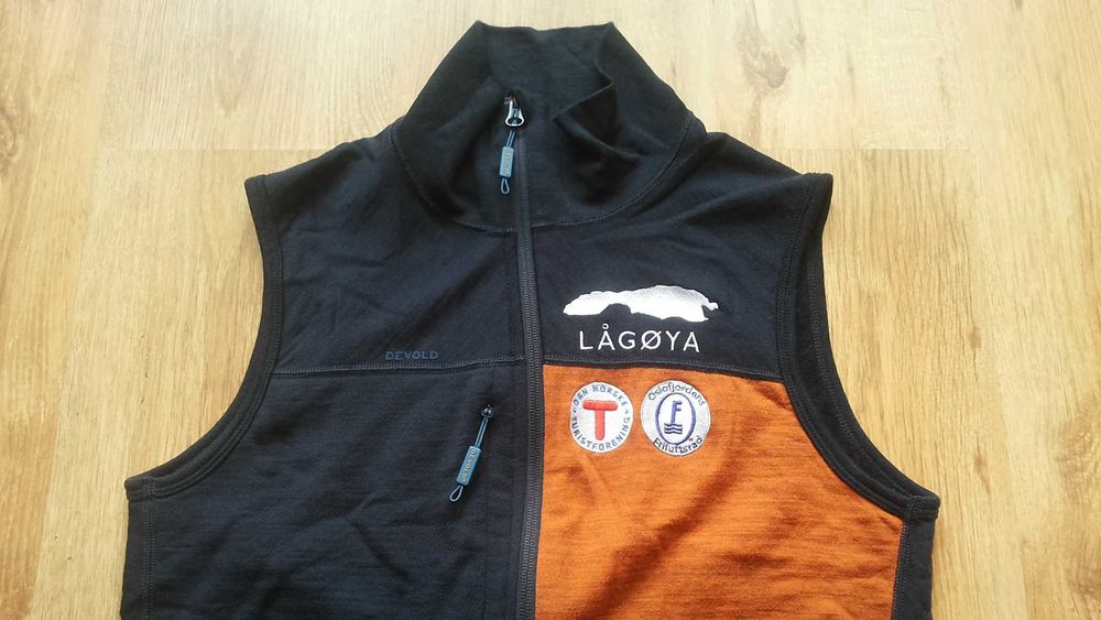 DEVOLD NIBBA PRO VEST 100% Extra Fine Merino Wool размер S / M елек 100% Мерино вълна - 1388