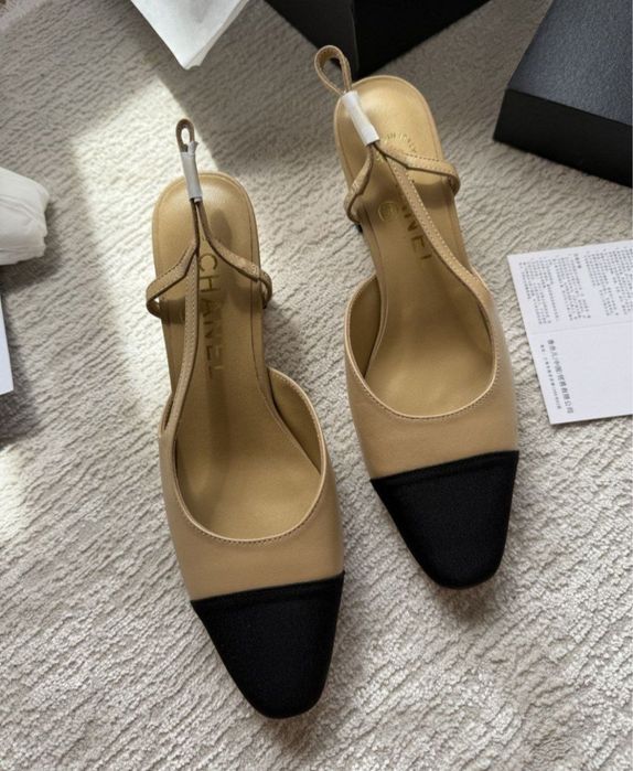 Туфли Слингбэки Chanel