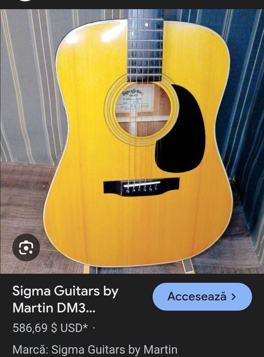 Chitara acustica Sigma Martin DM-3