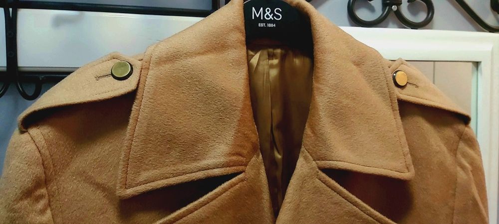 Шерстяное Пальто 50р Tasso Elba USA