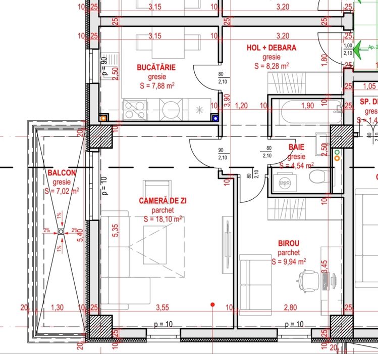 Apartament 2 camere Galata/Onyx Residence 0% Comision