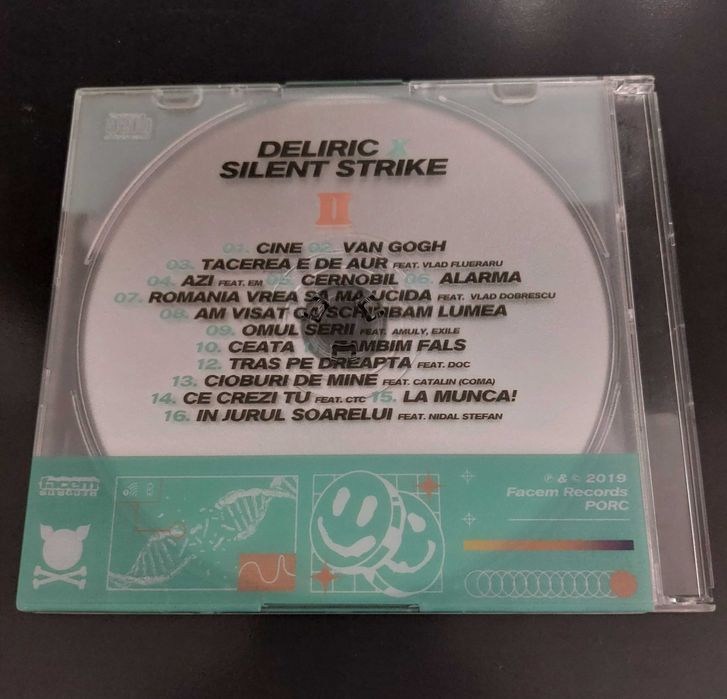 Deliric x Silent Strike II, cd audio