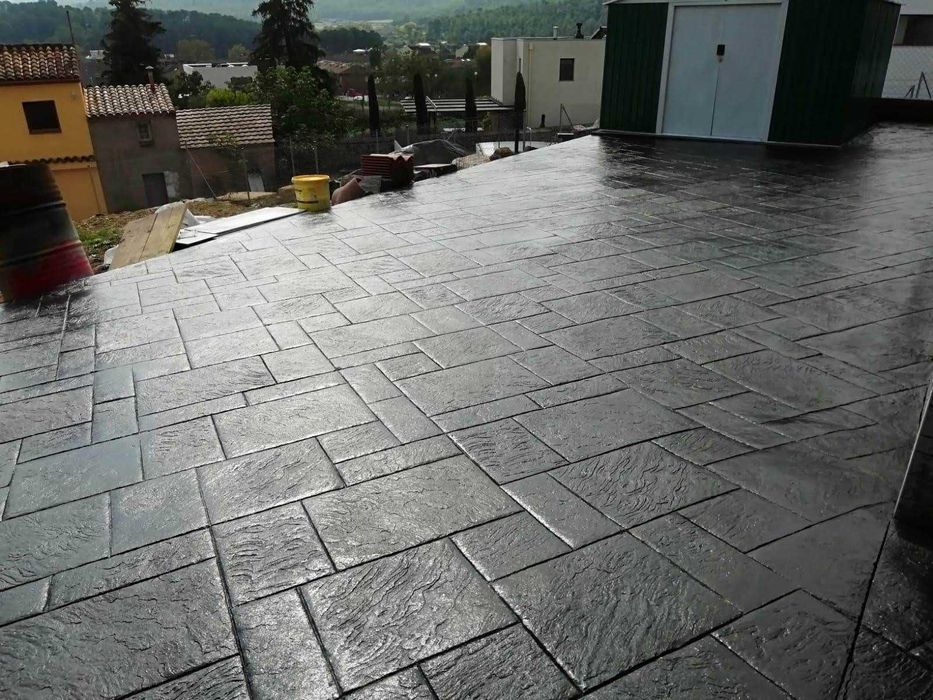 Beton Amprenat/Beton Elicopterizat/Beton amprentat în vertical