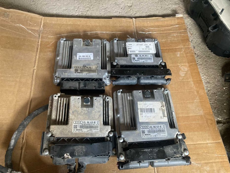 Компютър еку ecu електронен блок двигател vw sharan passat 2.0tdi cffb