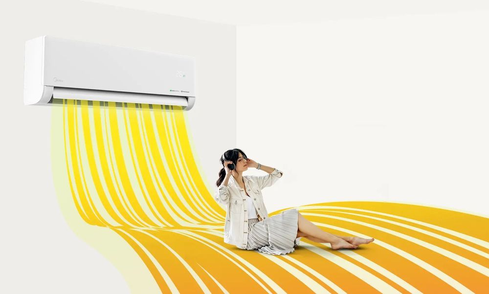 Кондиционер MIDEA 12 ALBA PRO Inverter Лучший выбор в жару, доставка