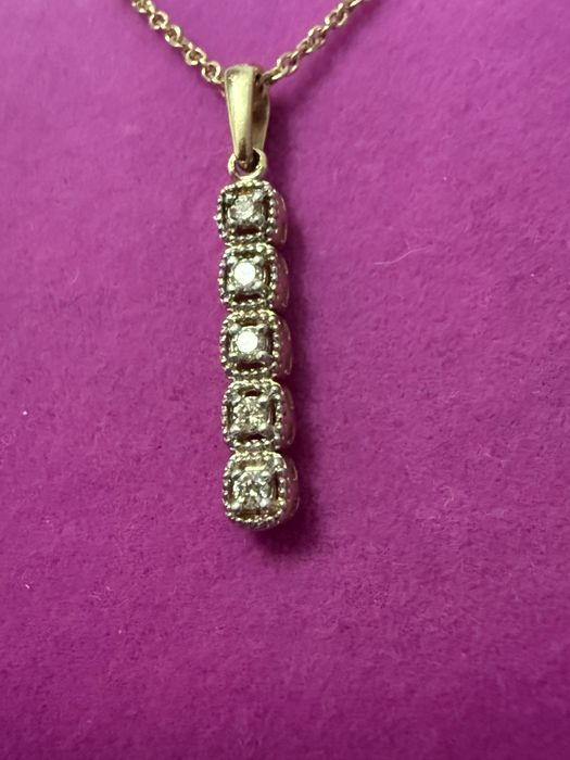 Бриллиантовый кулон