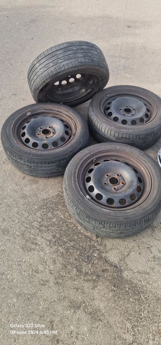 Vand 4 jante golf 4,audi a3,skoda octavia(pana 2004,fabia toate generatile,seat leon1m,toledo,cordoba) 5×100pcd