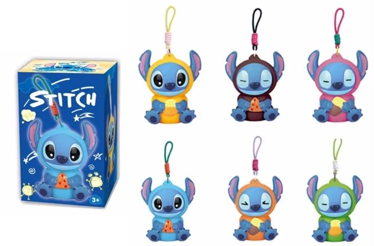 Играчка ключодържател Стич Miniso Labubu Stitch
