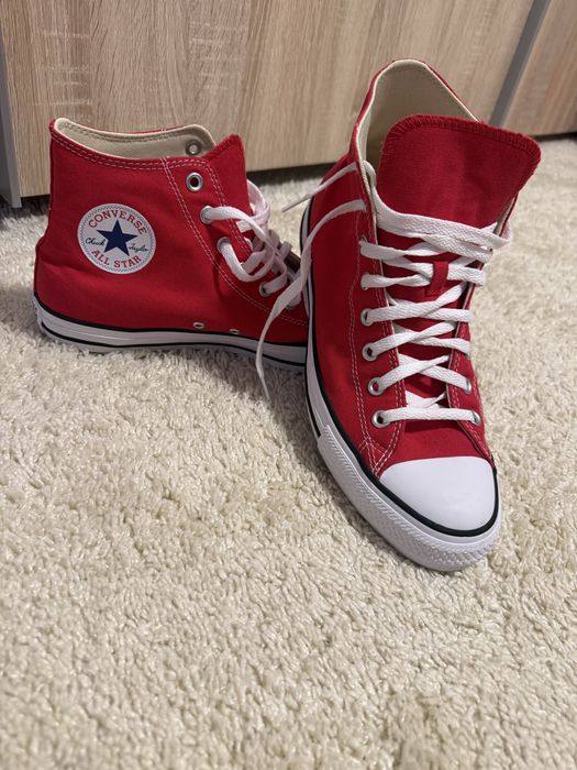 Converse Chuck Taylor All Star Hi – Roșii – Mărimea 44