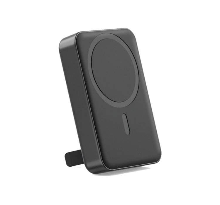 Power bank Green Lion с беспроводной зарядкой, 10000 мА/ч.