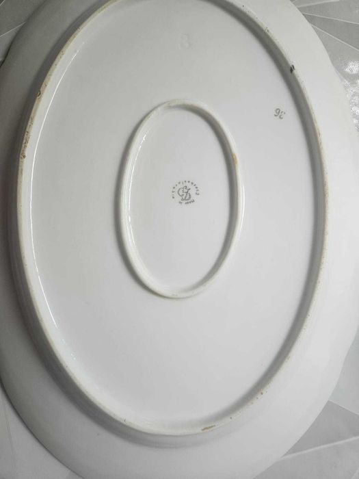 Блюдо, 2 шт, фарфор