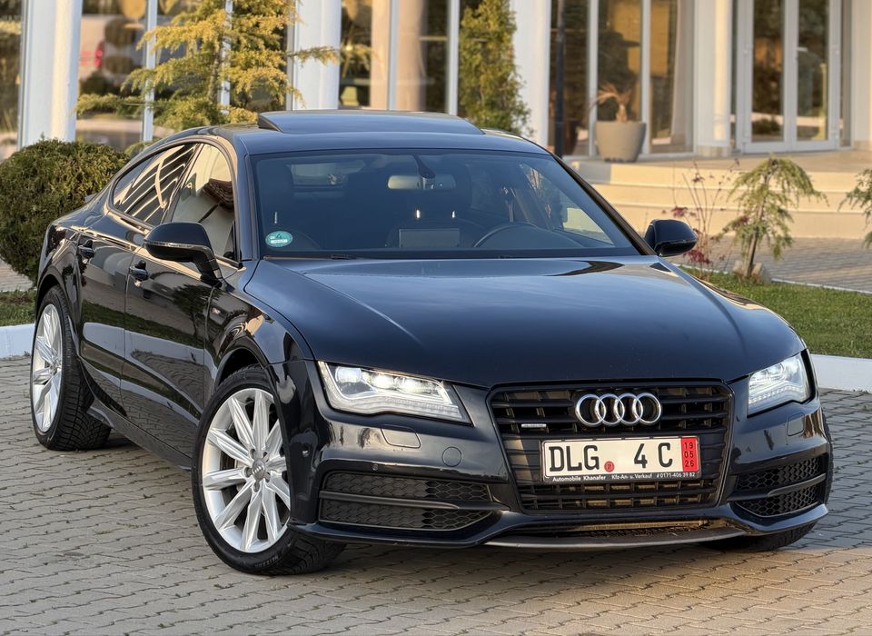 Audi A7 2013 3.0 Bi-TDI 313cp 3xSLine/Matrix/SoundV8/Trapa/Bose/Memorii