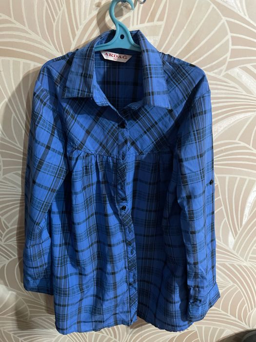 Женская блузка и рубашка туника  х/б , турция , в хорошем состоянии