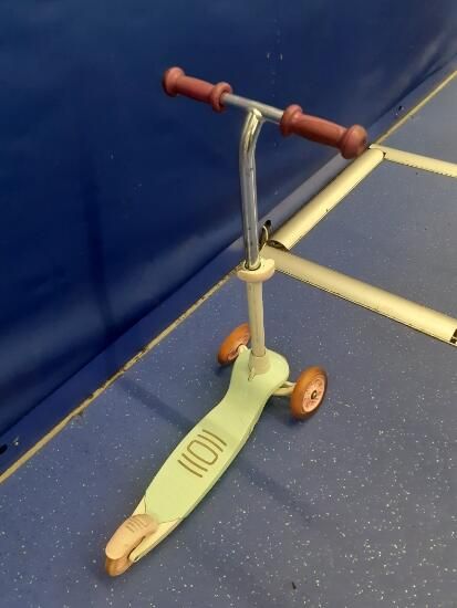 Trotinetă B1 500 alb-verde - produs resigilat - (SecondHand) Decathlon