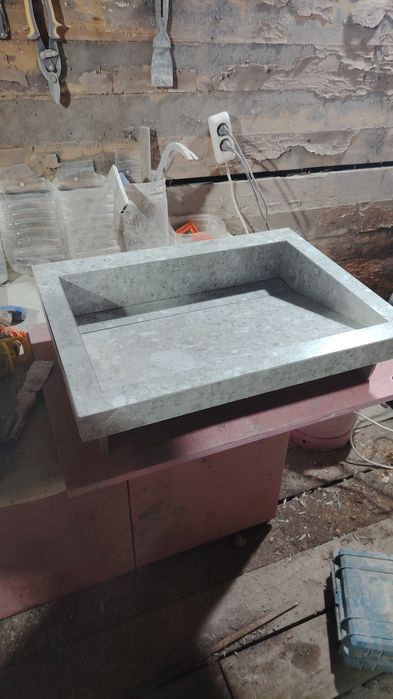 Раковина из керамогранита