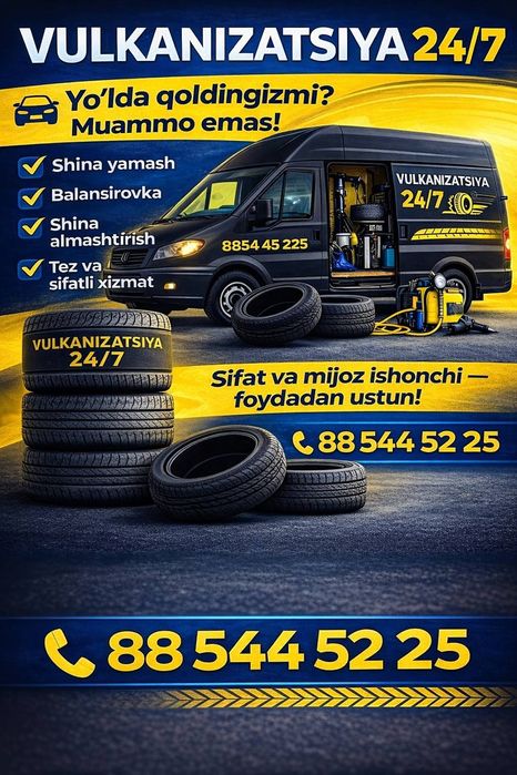 Vulkanizatsiya vizf 24/7