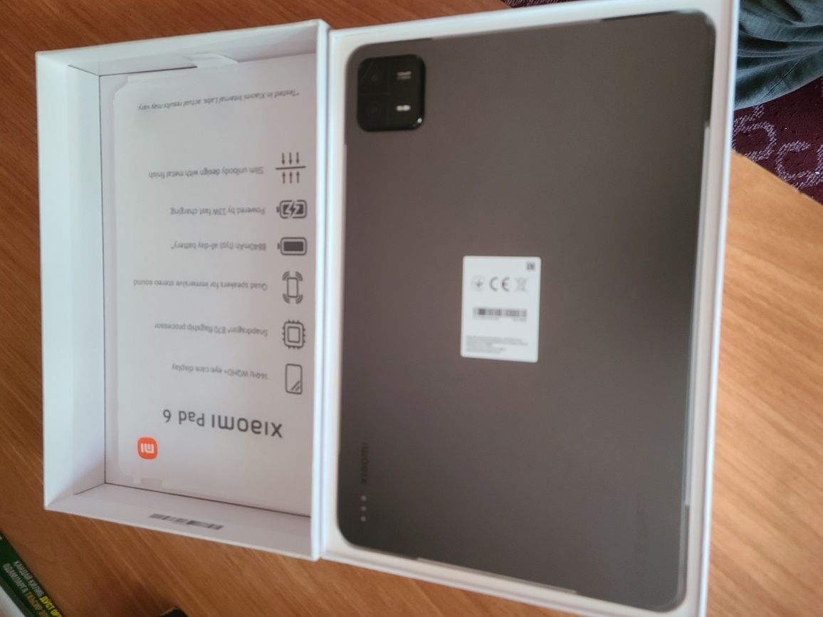 планшет xiaomi pad 6 2023 global 8 256 гб