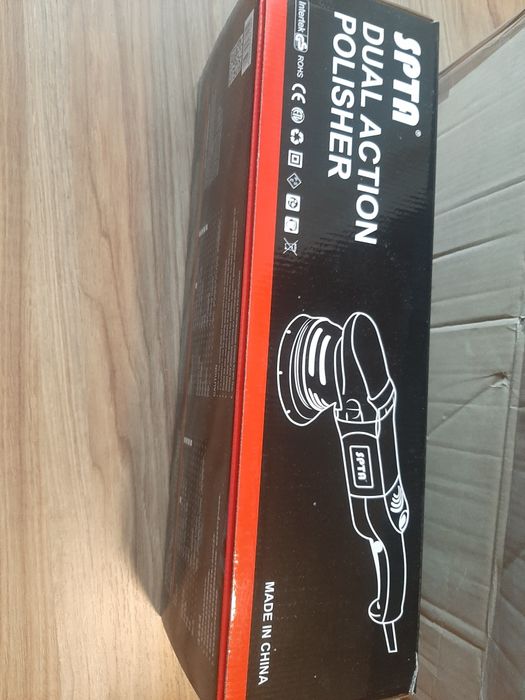 Mașină de polishat / polizat auto Dual Action SPTA 15mm - KIT COMPLET - Nouă