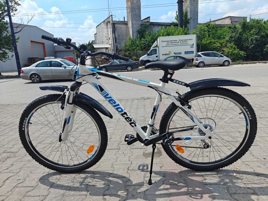 PA Алуминиев велосипед 27.5" PRO бял/син