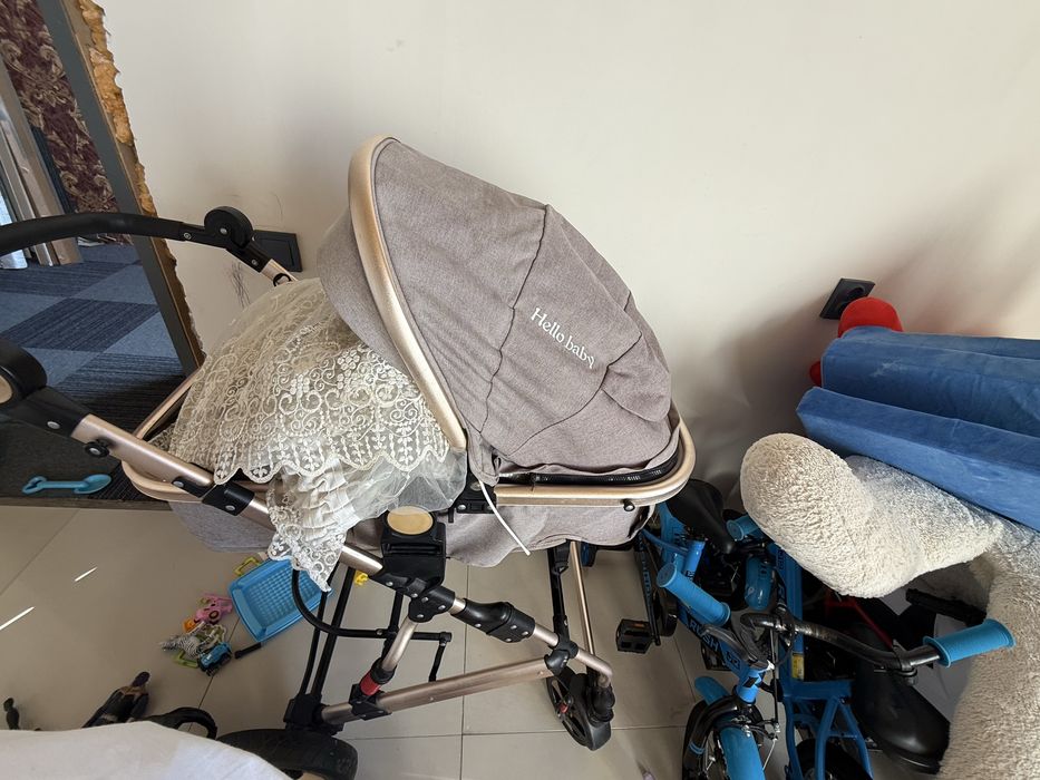 Продам коляску, люлька и прогулочная коляска