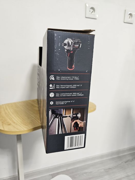 Set bormasina + impact Parkside Performance 12V