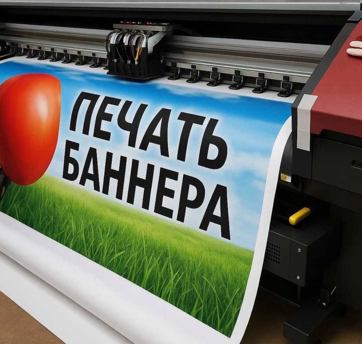 Распечатка баннера пленка  стенды
