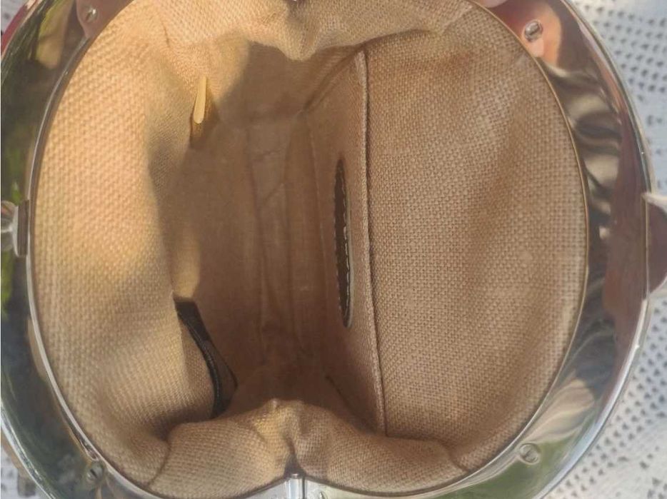 Fendi Selleria Velvet Mink Fur Flower Geanta