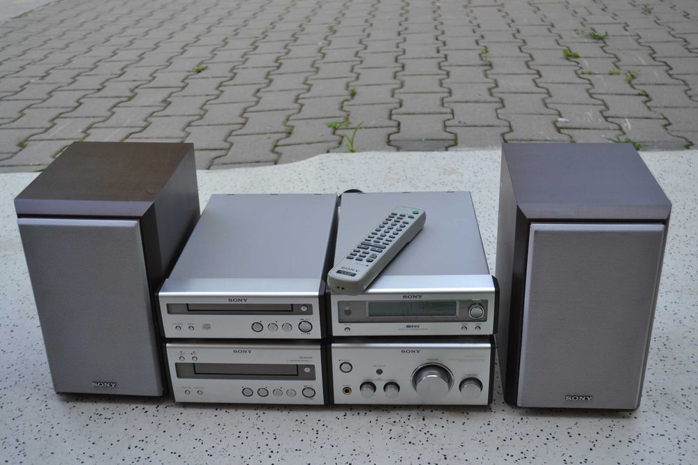 Minisistem Sony SP 55 cu Boxe Sony SS CSP 55 si Telecomanda
