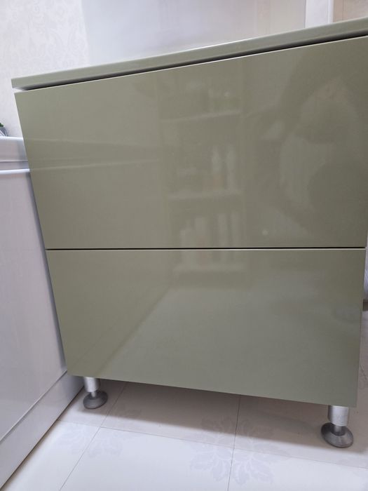 Set dulap baie cu chiuveta si baterie