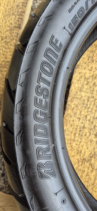 O anvelopa moto ca noua Bridgestone 150/70R17M/C,dot 2018.