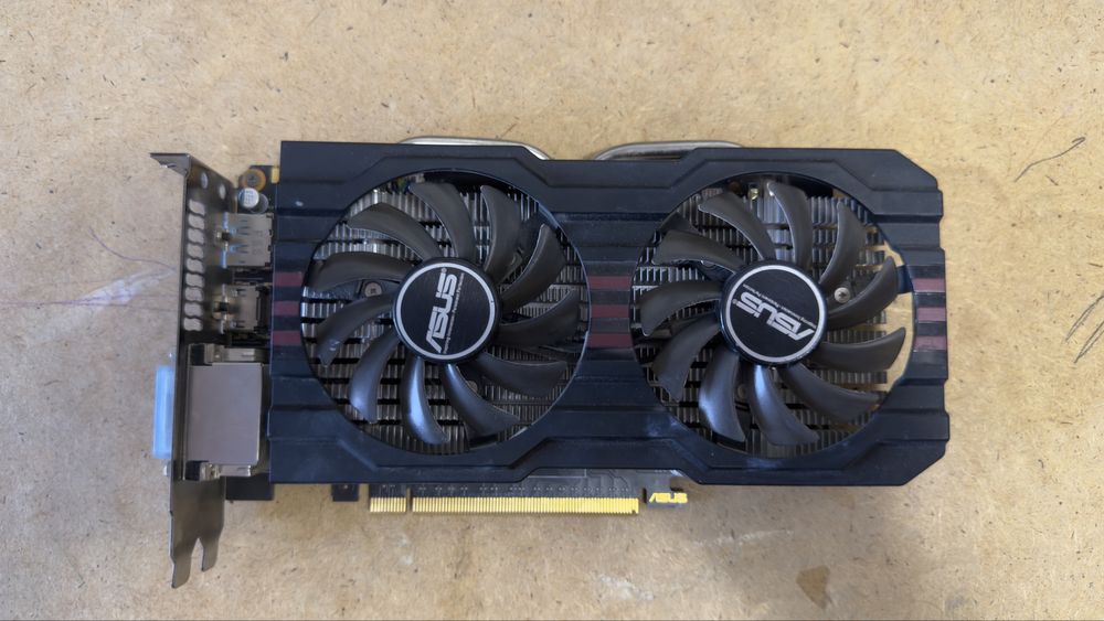 Видеокарта ASUS GTX650 ti 2g