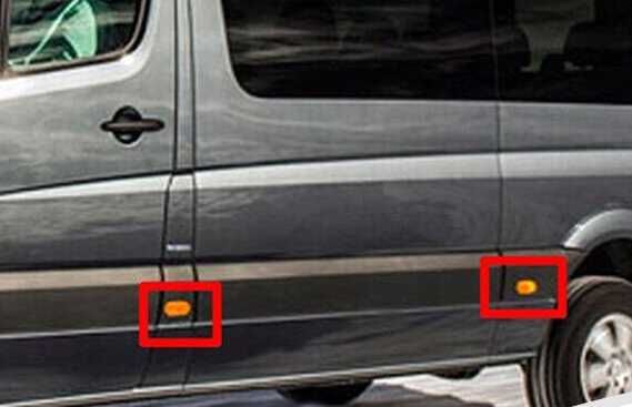 Габарит Мерцедес Спринтер 906 Mercedes Sprinter VW Crafter