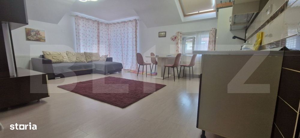 Apartament 2 camere, 54 mp + balcon 8 mp, Etaj retras, parcare cu CF — fotografia 1